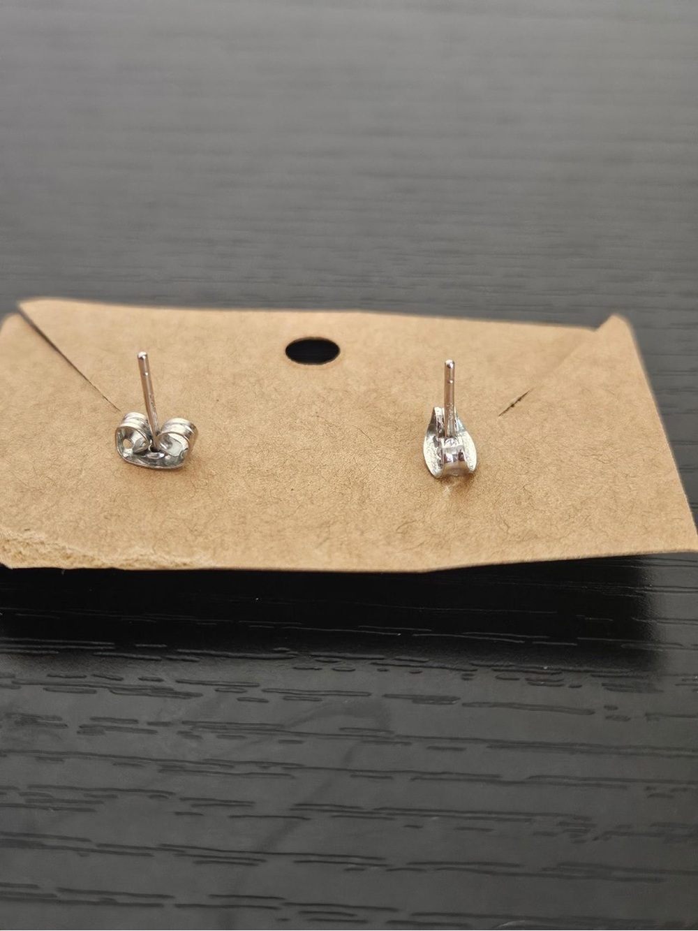 Silver Knot Stud Earrings - Women Jewelry